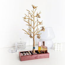 Charger l'image dans la galerie, Arbre porte bijoux doré oiseaux