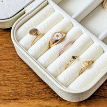 Charger l'image dans la galerie, Boite à bijoux de voyage rectangulaire