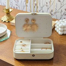 Charger l'image dans la galerie, Boite à bijoux de voyage rectangulaire