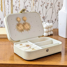 Charger l'image dans la galerie, Boite à bijoux de voyage rectangulaire