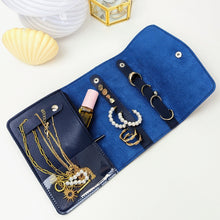 Charger l'image dans la galerie, Etui à bijoux de voyage en cuir