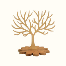 Charger l'image dans la galerie, Arbre à bijoux cornes de cerf en bois de peuplier • Fleur 12