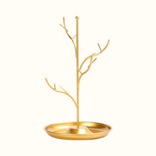 Charger l'image dans la galerie, Arbre à bijoux coupelle en métal