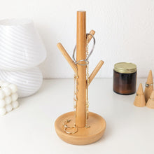 Charger l'image dans la galerie, Arbre porte bijoux en bois