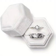 Charger l'image dans la galerie, Boite à alliances en velours