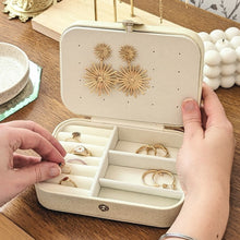 Charger l'image dans la galerie, Boite à bijoux de voyage rectangulaire • Coups de coeur •