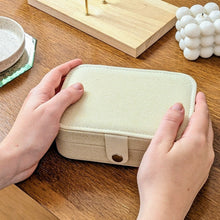 Charger l'image dans la galerie, Boite à bijoux de voyage rectangulaire • Coups de coeur •