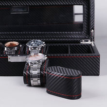 Charger l'image dans la galerie, Boite à montres en fibre de carbone • Métal