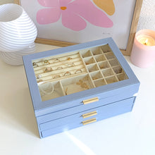 Charger l'image dans la galerie, Boîte à bijoux de luxe à 3 niveaux