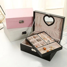 Charger l'image dans la galerie, Boîtes à bijoux avec miroir cœur
