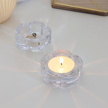 Charger l'image dans la galerie, Bougeoir fleur en verre