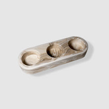 Charger l'image dans la galerie, Bougeoir Triple Azurite