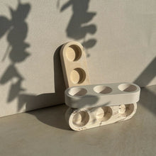 Charger l'image dans la galerie, Bougeoirs Triple Azurite Mineralys