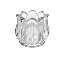 Charger l'image dans la galerie, Bougeoir tulipe en verre