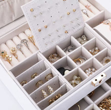 Charger l'image dans la galerie, Coffret à bijoux design avec tiroirs rangements