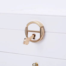 Charger l'image dans la galerie, Coffret à bijoux design avec tiroirs serrure