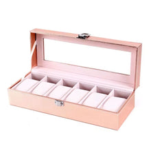 Charger l'image dans la galerie, Coffret pour 6 montres femme rose