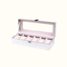 Charger l'image dans la galerie, Coffret pour 6 montres femme blanc