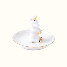 Charger l'image dans la galerie, Coupelle à bijoux licorne • Céramique