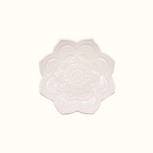 Charger l'image dans la galerie, Coupelle à bijoux mandala • Blanc • Céramique