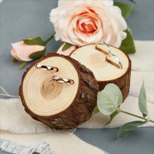 Charger l'image dans la galerie, Porte alliance rondin de bois