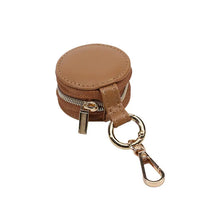 Charger l'image dans la galerie, Mini trousse à bijoux avec mousqueton marron