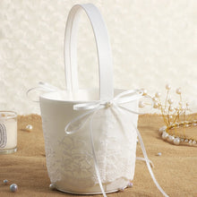 Charger l'image dans la galerie, Panier porte alliance en dentelle