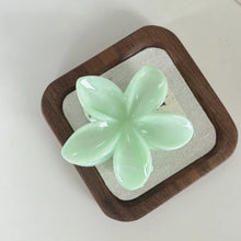 Charger l'image dans la galerie, Pince à cheveux fleurie vert