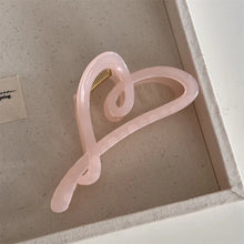 Charger l'image dans la galerie, Pince à cheveux cœur éclatant rose