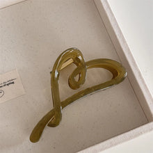 Charger l'image dans la galerie, Pince à cheveux cœur éclatant vert