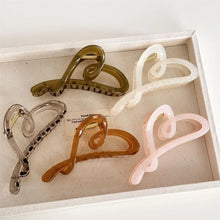 Charger l'image dans la galerie, Pinces à cheveux cœur éclatant