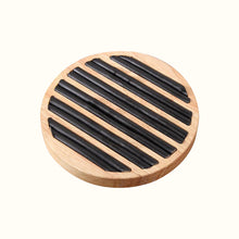 Charger l'image dans la galerie, Porte bagues en bois rond noir