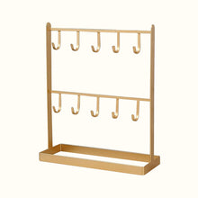 Charger l'image dans la galerie, Porte bijoux doré en métal • Coups de coeur • Métal