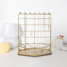 Charger l'image dans la galerie, Porte bijoux métal doré