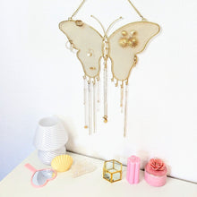 Charger l'image dans la galerie, Porte bijoux mural papillon doré