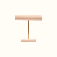 Charger l'image dans la galerie, Porte bracelets en bois et tige doré