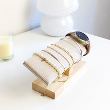 Charger l'image dans la galerie, Support bracelets inclinés en bois