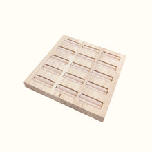 Charger l'image dans la galerie, Présentoir à bagues en bambou beige