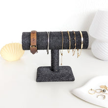Charger l'image dans la galerie, Présentoir à bracelets et montres en cordage noir