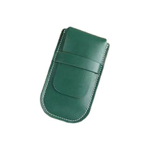 Charger l'image dans la galerie, Rangement pour montre homme en cuir vert
