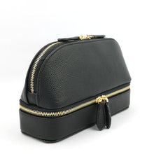 Charger l'image dans la galerie, Trousse de maquillage et emplacements bijoux noir