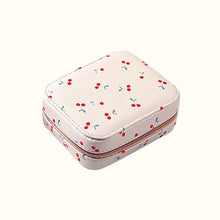 Charger l'image dans la galerie, Trousse pour bijoux cerises • Coups de coeur • Cuir