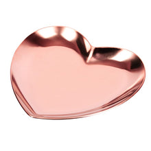 Charger l'image dans la galerie, Vide poches coeur métallique • Rose • Coups de coeur • Métal