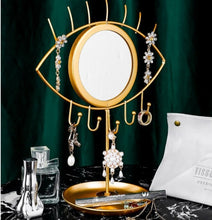 Charger l'image dans la galerie, Porte bijoux miroir oeil