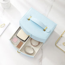 Charger l'image dans la galerie, Boite a bijoux avec miroir • Cuir