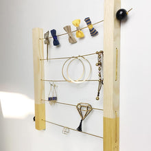 Charger l'image dans la galerie, Kit diy porte-bijoux mural • Bois • Made in France