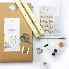 Charger l'image dans la galerie, Kit diy porte-bijoux mural • Bois • Made in France