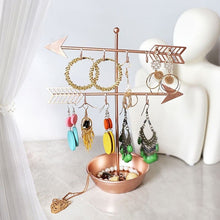 Charger l'image dans la galerie, Porte-bijoux flèches et coupelle en métal • Métal