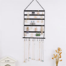 Charger l'image dans la galerie, Porte bijoux mural avec crochets en métal • Métal