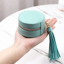 Charger l'image dans la galerie, Trousse à bijoux de voyage ronde